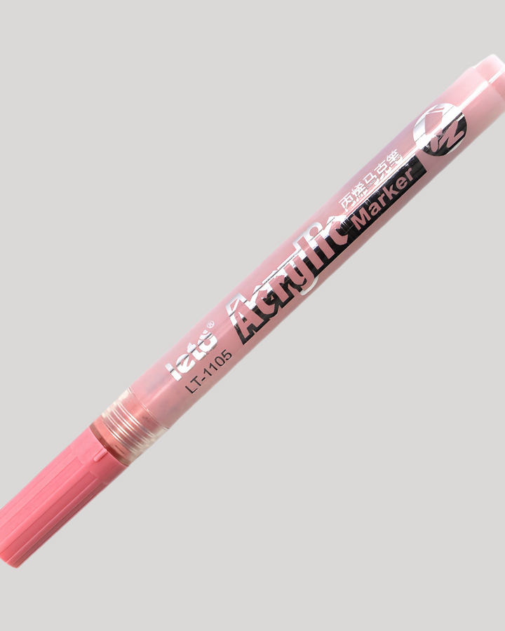Pink body doodle markers for adult intimacy