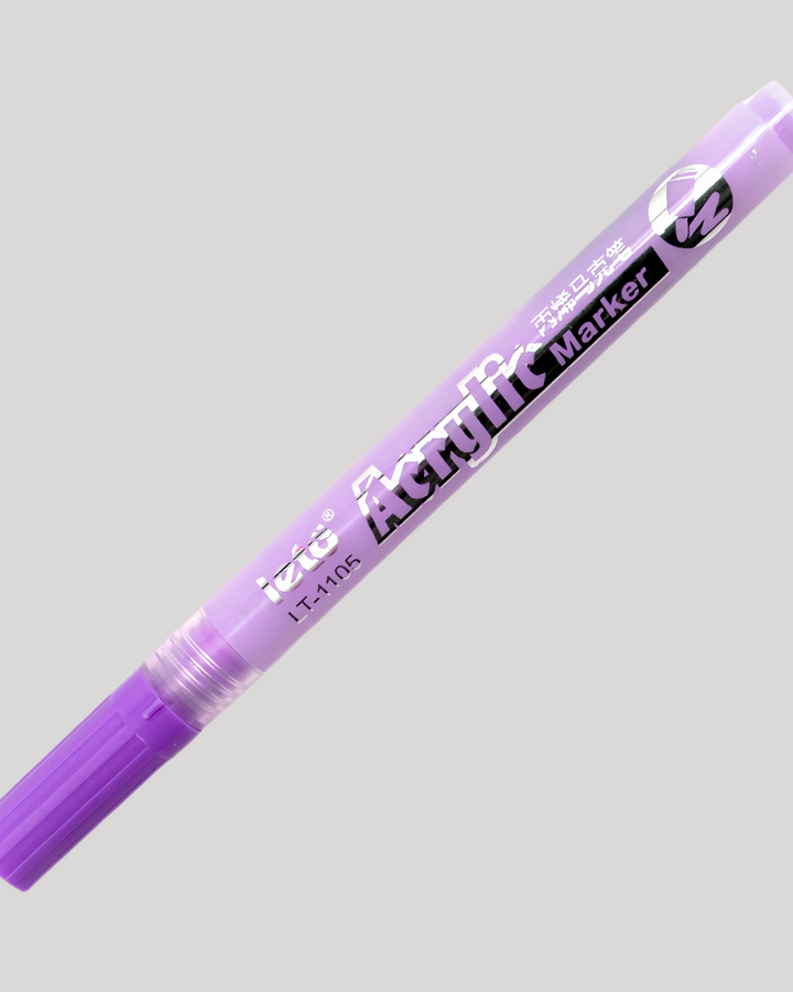 Purple body doodle markers for adult intimacy